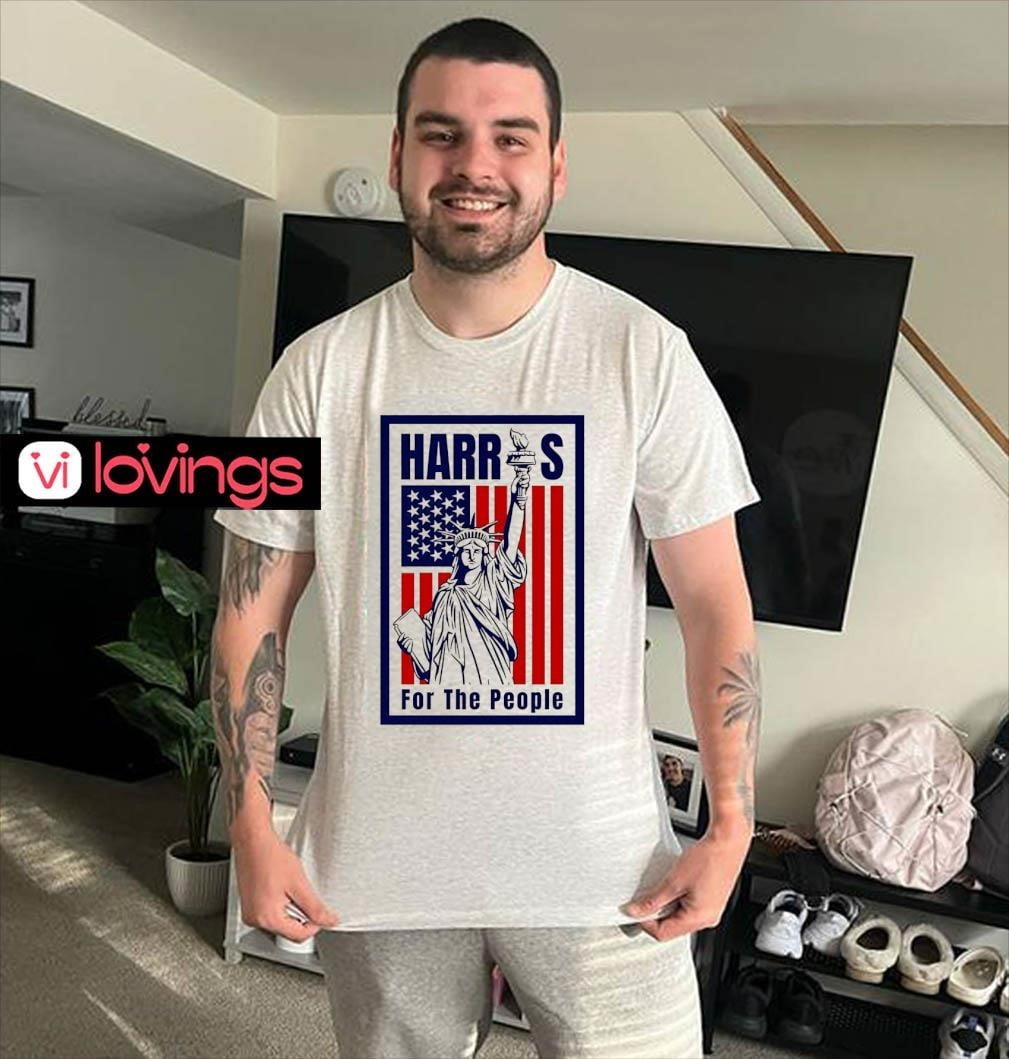 President Kamala Harris Let's Finish The Job Statue Of Liberty T Shirt