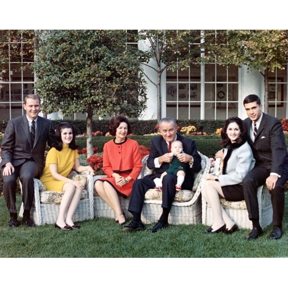 President Lyndon B.Johnson History (36 x 24)