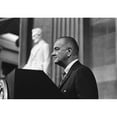 thumbnail image 1 of President Lyndon Johnson Speaking In The Capitol Rotunda Before Signing The Voting Rights Act. August 6 History (, 1 of 2