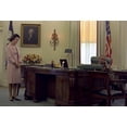 thumbnail image 1 of President Lyndon Johnson Telephones The Kennedys After Robert Kennedy'S Assassination. The Saddened First Lady Looks On., 1 of 2