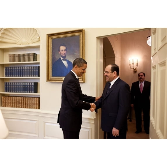 President Obama Greets Iraqi Prime Minister Maliki In The Oval Office On July 22 2009. History