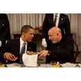 thumbnail image 1 of President Obama Talks With Afghan President Hamid Karzai During Dinner At The Presidential Palace In Kabul Afghanistan, 1 of 1
