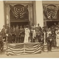 thumbnail image 1 of President Theodore And First Lady Edith Roosevelt And Others Reviewing A Parade In Charleston History, 1 of 2