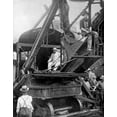 thumbnail image 1 of President Theodore Roosevelt On A Steam Shovel Digging The Culebra Cut Of The Panama Canal History, 1 of 2