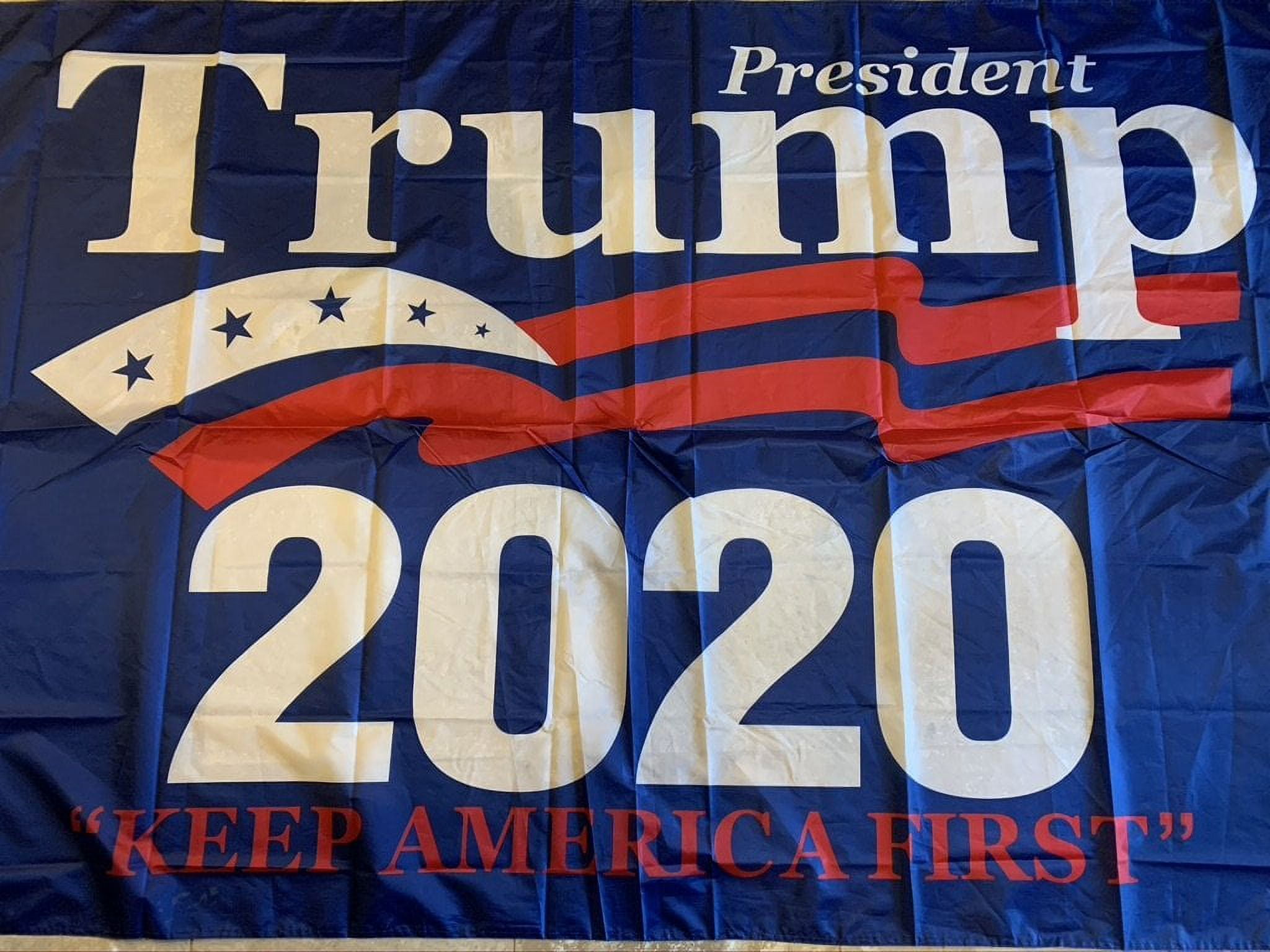 2'X3' 100D TRUMP 2020 (KEEP AMERICA GREAT) FLAG