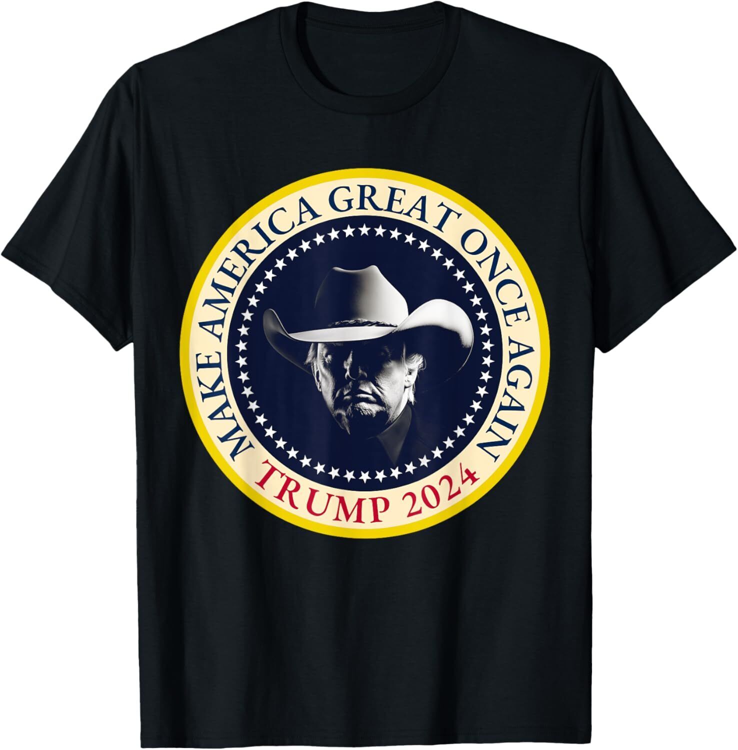 President Trump 2024 Make America Great Once Again MAGA Seal TShirt