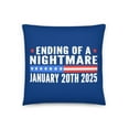 President Trump 2025 Inauguration Day Basic Pillow, Ending Of A