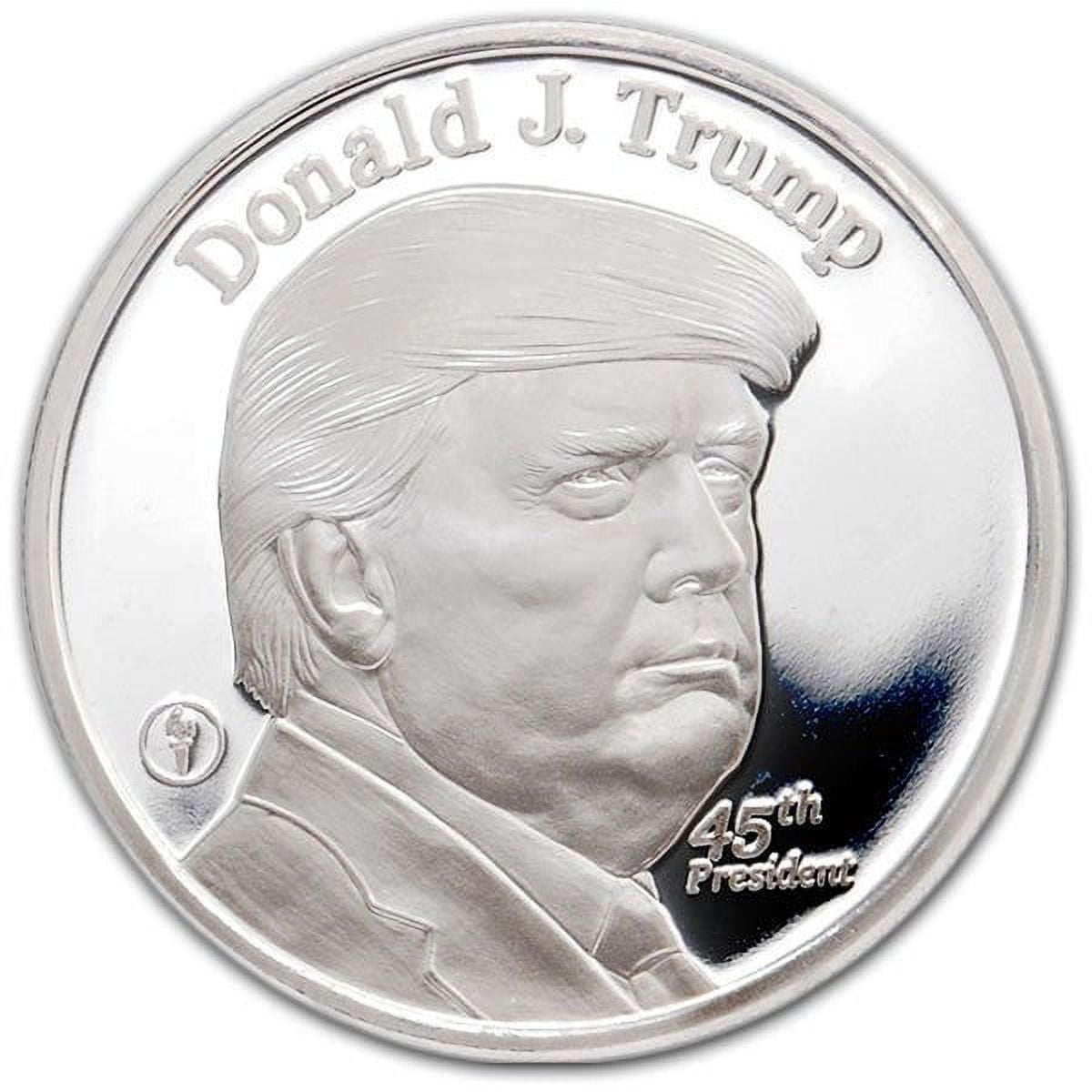 MONEY METALS MINT President Trump - .999 Pure Silver 1 oz Round