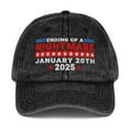 President Trump Inauguration Day Embroidered Vintage Cap, Ending Of A
