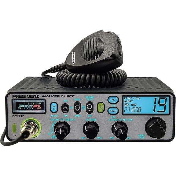 President Walker IV FCC AM/FM Trucker CB Radio - TXUS770