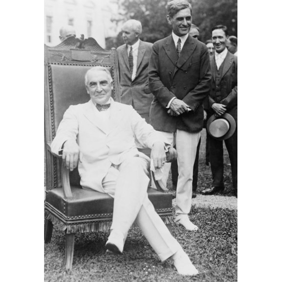 President Warren G. Harding History (18 x 24)