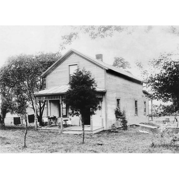 President Warren Harding'S Birthplace In Blooming Grove History (24 x 18)