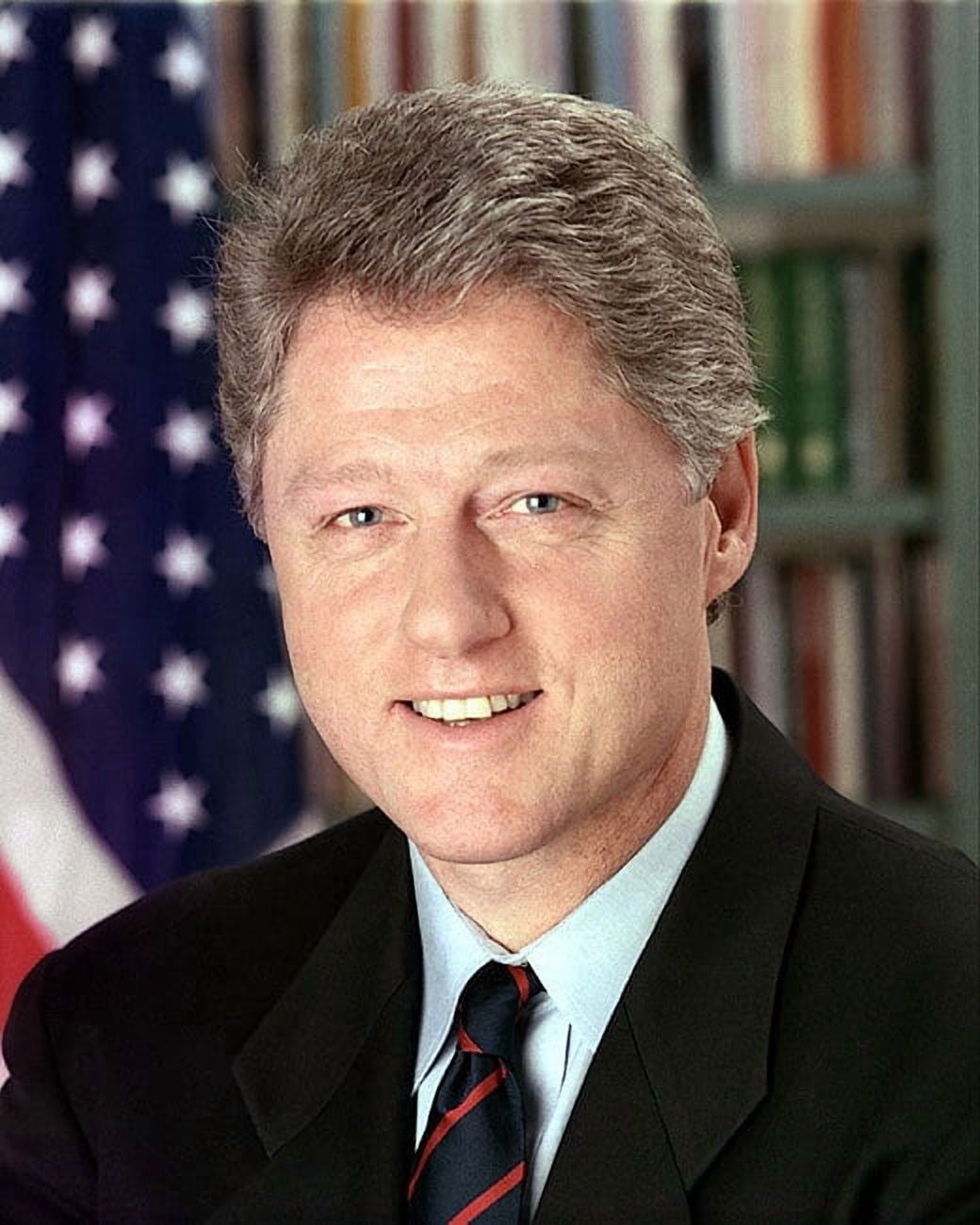 President William Bill Clinton Portrait - 24x36 Inch Laminated Poster ...