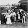 thumbnail image 1 of President William Mckinleys Eight Car Train Took Him On A Four Week Tour Of The Us In May 1901. He Stopped At Del Rio, 1 of 1