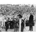 thumbnail image 1 of President Woodrow Wilson Addressing Crowd On His Arrival In Tacoma On Sept. 13 History (36 x 24), 1 of 1