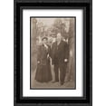 thumbnail image 1 of President and Mrs. Taft 16x24 Double Matted Black Ornate Framed Art Print, 1 of 2