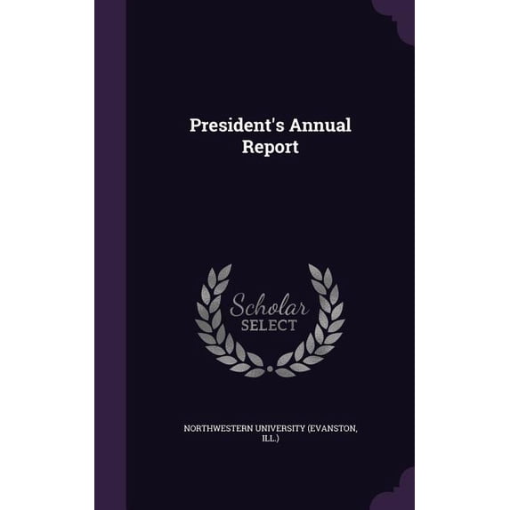 President's Annual Report (Hardcover)