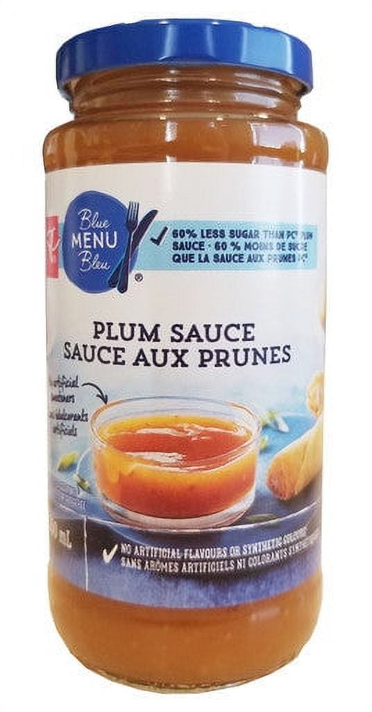 President's Choice Blue Menu Plum Sauce 350ml/12.25 oz. {Imported from