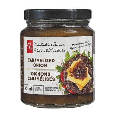 President's Choice Caramelized Onion Topping, 245ml/8.5 fl.oz