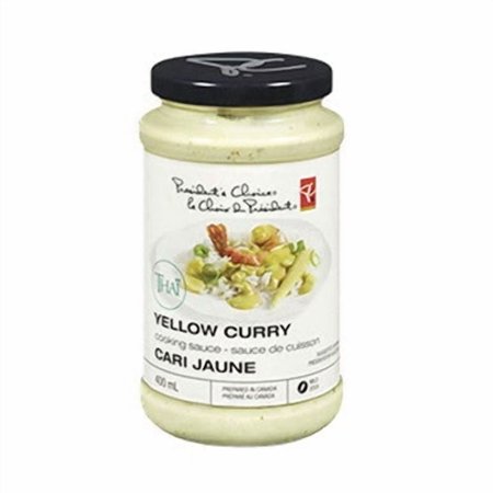 President's Choice Cooking Sauce, Thai Yellow Curry, 400ml/13.5oz