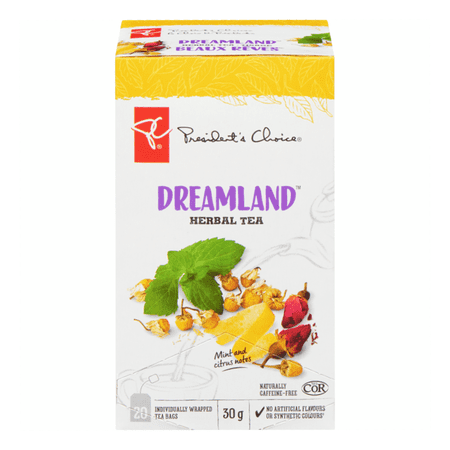 President's Choice Dreamland Herbal Tea, 20ct, 40g/1.4 oz