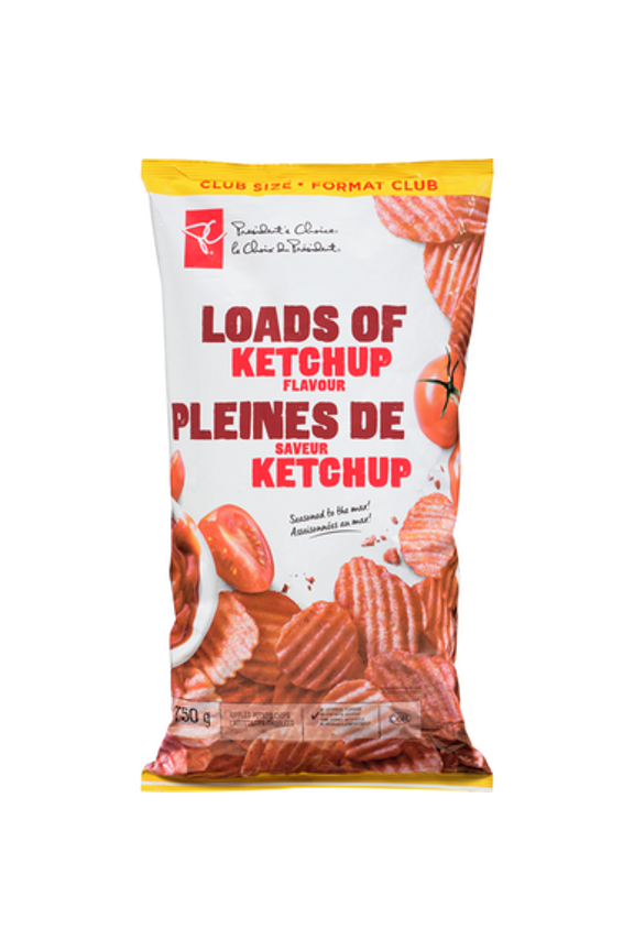 Loads of Ketchup Flavour Chips 750g, 26.45oz