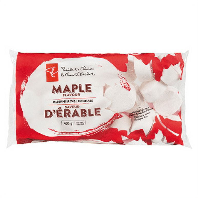 President's Choice Maple Flavour Marshmallows, 400g/14.1oz., {Imported