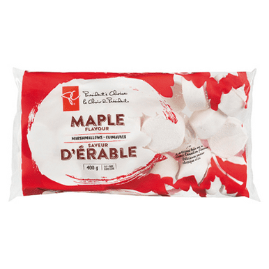 President's Choice Maple Flavour Marshmallows, 400g/14.1oz., {Imported from Canada}