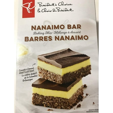 President's Choice Nanaimo Bar Baking Mix 740g 3 BOXES {Canadian Product}
