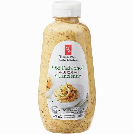 President's Choice Old Fashioned Dijon Mustard, French-Style - 325ml/11.4 fl oz