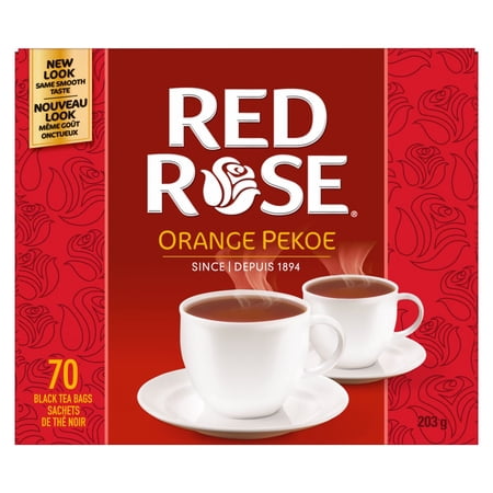 3 Pack Imported from Canada 70 Red Rose 72 Tetley 72 President Choice Orange Pekoe Black Tea