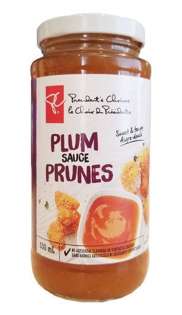 President's Choice Plum Sauce, 350mL/12.25 oz., Jar {Imported from