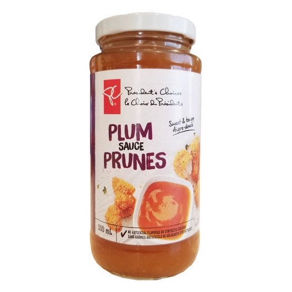 President's Choice Plum Sauce, 350mL/12.25 oz