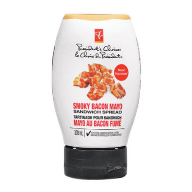 President's Choice Smoky Bacon Mayo Sandwich Spread, 300ml/10.1 fl. oz