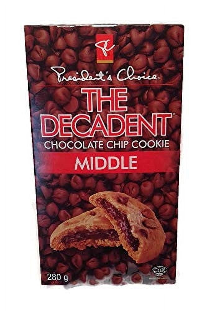 President's Choice The Decadent Chocolate Chip Cookie Middle 280g/9.9oz. 2 Pack, {Imported