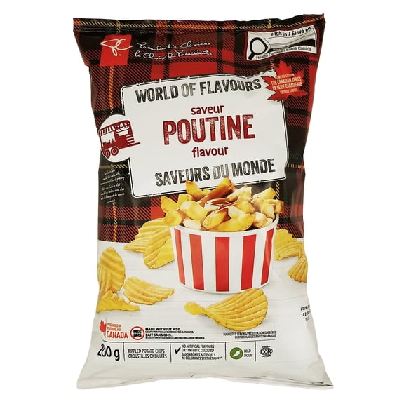 President's Choice World of Flavours Potato Chips 200g (7.05 oz) | 4 Flavors
