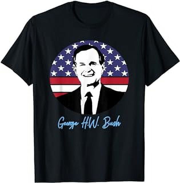 President's Day George H.w. Bush 41st President 1989-1993 T-shirt 