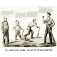 thumbnail image 1 of Presidential Campaign, 1860. /Na Pro-Lincoln Cartoon By Currier & Ives, 1860, Showing Lincoln Defeating Bell, Douglas, And Breckinridge. Poster Print by  (18 x 24), 1 of 1