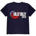 thumbnail image 1 of Presidential Election 2020 Dilly Dilly Swoosh Funny Youth T Shirt Navy YSM, 1 of 1