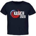 thumbnail image 1 of Presidential Election 2020 John Kasich Swoosh Toddler T Shirt Navy 2T, 1 of 1
