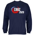 thumbnail image 1 of Presidential Election 2020 Ted Cruz Swoosh Mens Sweatshirt Navy 2XL, 1 of 1