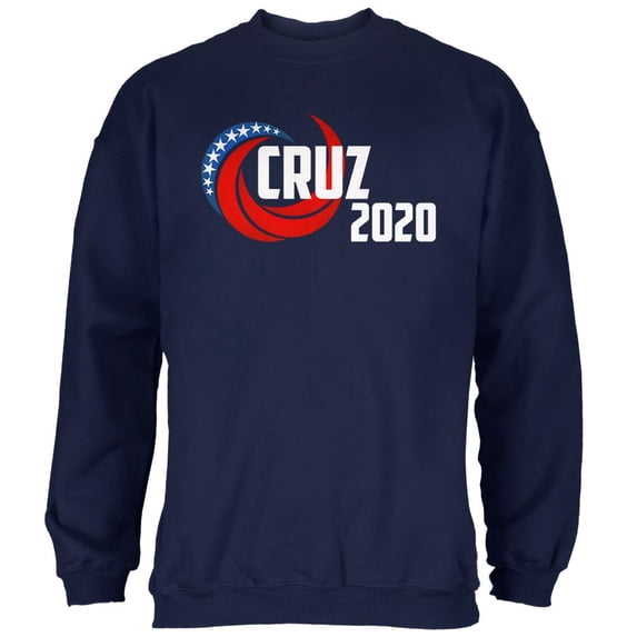 Presidential Election 2020 Ted Cruz Swoosh Mens Sweatshirt Navy LG