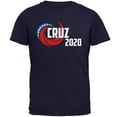thumbnail image 1 of Presidential Election 2020 Ted Cruz Swoosh Mens T Shirt Navy 2XL, 1 of 1