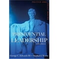 thumbnail image 1 of Pre-Owned Presidential Leadership: Politics and Policy Making Paperback, 1 of 1