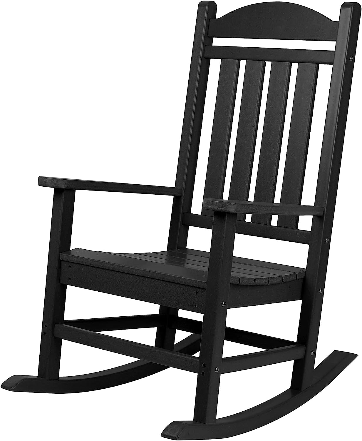 Presidential Rocking Chair, HighDensity polyethylene Outdoor Rocker Chair, Oversized Patio