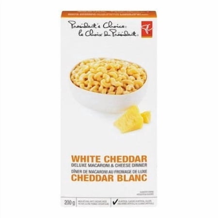 Presidents Choice White Cheddar Deluxe Mac & Cheese Dinner 200g