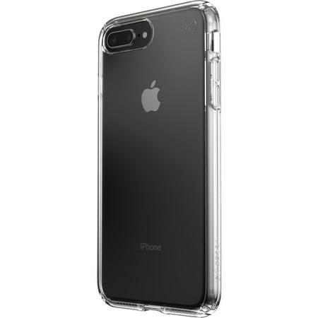 Speck - Presidio Perfect-Clear Hard shell Case for iPhone 8/7 Plus - Clear