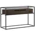 thumbnail image 1 of Presidio Sofa/Console Table in Contemporary Umber, 1 of 1
