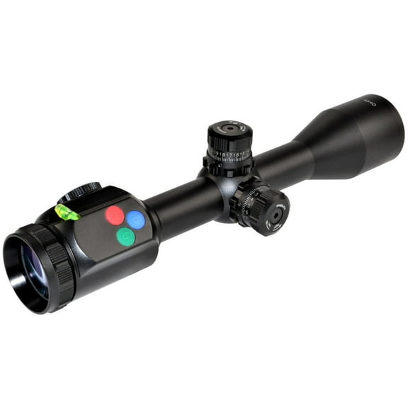 Presma 4x40 EX Professional Series Precision Scope, 1 in, RGB RXR Reticle, Black