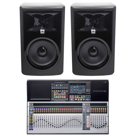 Presonus STUDIOLIVE 32S 32-Channel/22-Bus Digital Mixer + JBL Studio Monitors
